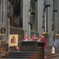 Msza w katedrze kolonskiej pod przewodnictwem bp Józefa Kupnego 08.03.2015_25