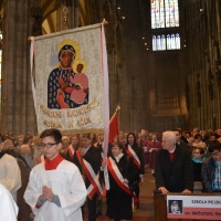 Msza w katedrze kolonskiej pod przewodnictwem ks. bp Józefa Kupnego  08.03.2015