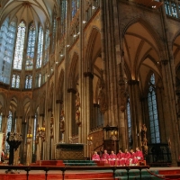 06.03.2016 - Msza Św. w katedrze w Köln pod przewodnictwem Ks. Bp. Wiesława Lechowicza_10
