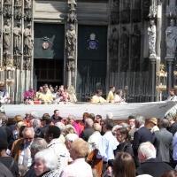26.05.2016 - Uroczystość Bożego Ciała przed katedrą w Köln_29