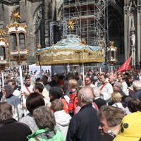26.05.2016 - Uroczystość Bożego Ciała przed katedrą w Köln_35