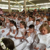 26.05.2018 - Dzieci komunijne na pielgrzymce w Banneux._11