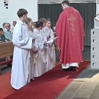 29.06.2025 przyjęcie nowych ministrantów